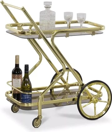 Barvagn i mässing - Winchester - mässing - Products - Möbler - Bord & matgrupp - Serveringsvagn & serveringsbord - Rullvagn, rullbord & serveringsbord