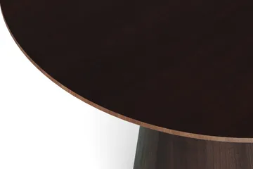 Siena Litet Matbord Runt 110cm Fanér - Mörkbrun Rökt ek - Products - Möbler - Bord & matgrupp - Matbord & köksbord