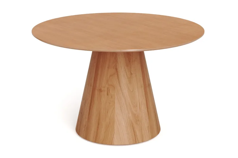 Siena Matbord Runt 130cm Fanér, Ek