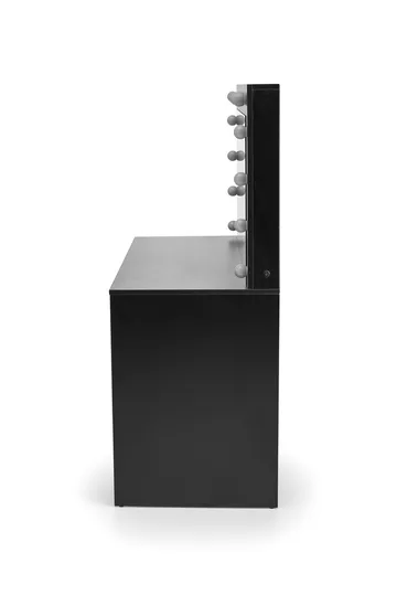 Facada svart sminkbord med spegel och LED-belysning - Svart - Products - Möbler - Bord & matgrupp - Sminkbord & toalettbord