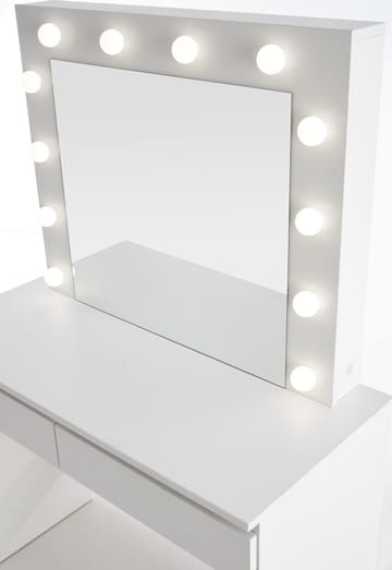 Facada vitt sminkbord med belysning 94 x 43 cm - Vit - Products - Möbler - Bord & matgrupp - Sminkbord & toalettbord