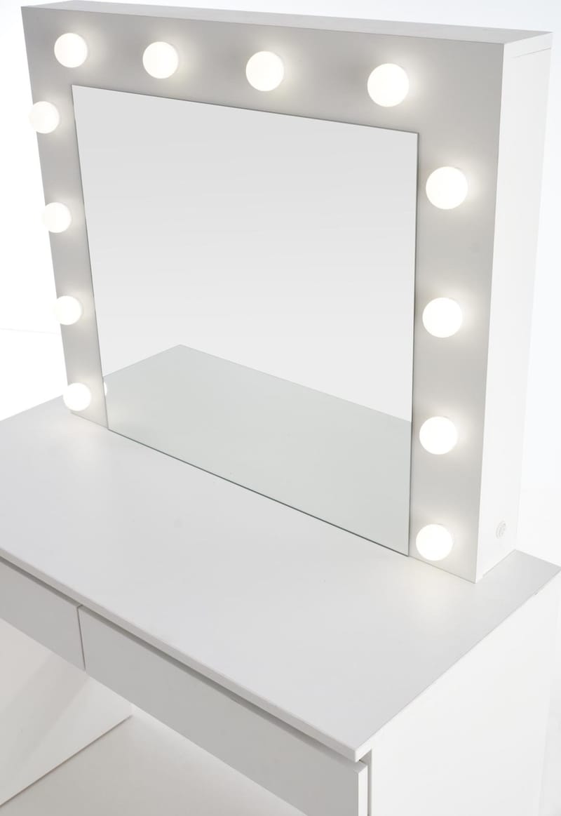Facada vitt sminkbord med belysning 94 x 43 cm - Vit - Products - Möbler - Bord & matgrupp - Sminkbord & toalettbord