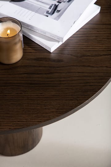 Soffbord Ø80 cm mocka - Olivia - Mocka - Products - Möbler - Bord & matgrupp - Soffbord