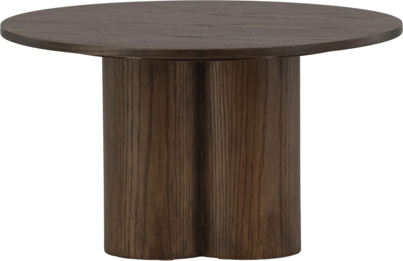 Soffbord Ø80 cm mocka - Olivia, Mocka