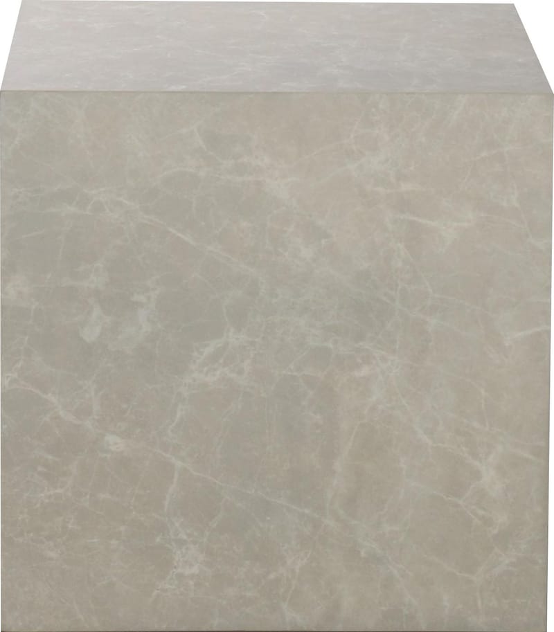 Soffbord kuben 60 x 60 x 60 cm - Beige marmor utseende - Beige marmor utseende - Products - Möbler - Bord & matgrupp - Soffbord