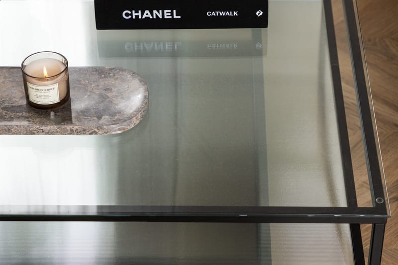 Maglehem Soffbord 90x90x37,5 cm - Svart - Products - Möbler - Bord & matgrupp - Soffbord - Soffbord med förvaring