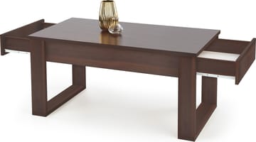 Soffbord med lådor valnöt 110x60 cm - Valnöt - Products - Möbler - Bord & matgrupp - Soffbord - Soffbord med förvaring