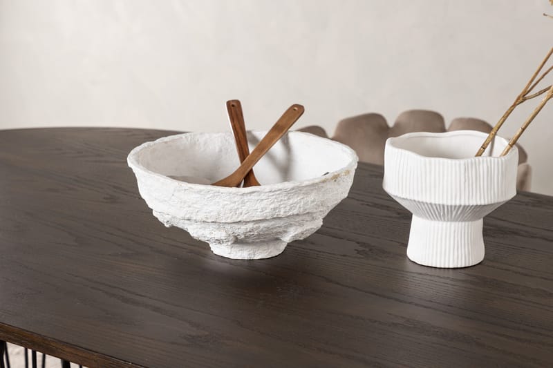 Stone Matgrupp 220 cm Oval med 4 Limhamn stolar - Beige - Products - Möbler - Bord & matgrupp - Matgrupp