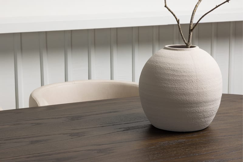 Stone Matgrupp 220 cm Oval med 4 Simrishamn stolar - Beige - Products - Möbler - Bord & matgrupp - Matgrupp