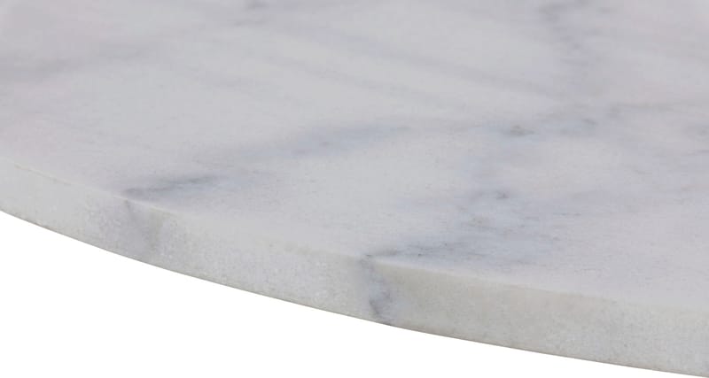 Tarifa matbord Ø110 cm - Vit marmor/svart - Vit marmor/svart - Products - Möbler - Bord & matgrupp - Matbord & köksbord