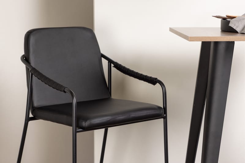 Tempe Matgrupp 60 cm Rektangulär med 2 Bella stolar - Svart - Products - Möbler - Bord & matgrupp - Matgrupp