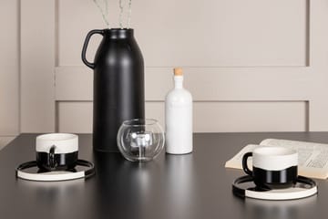 Tempe Matgrupp 80 cm Rektangulär med 2 Dyrön stolar - Svart - Products - Möbler - Bord & matgrupp - Matgrupp