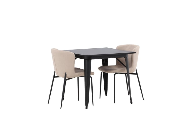 Tempe Matgrupp 80 cm Rektangulär med 2 Modesto stolar - Beige - Products - Möbler - Bord & matgrupp - Matgrupp