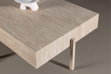 Vadholmen Soffbord 130x82 cm Rektangulär - Whitewash - Products - Möbler - Bord & matgrupp - Soffbord