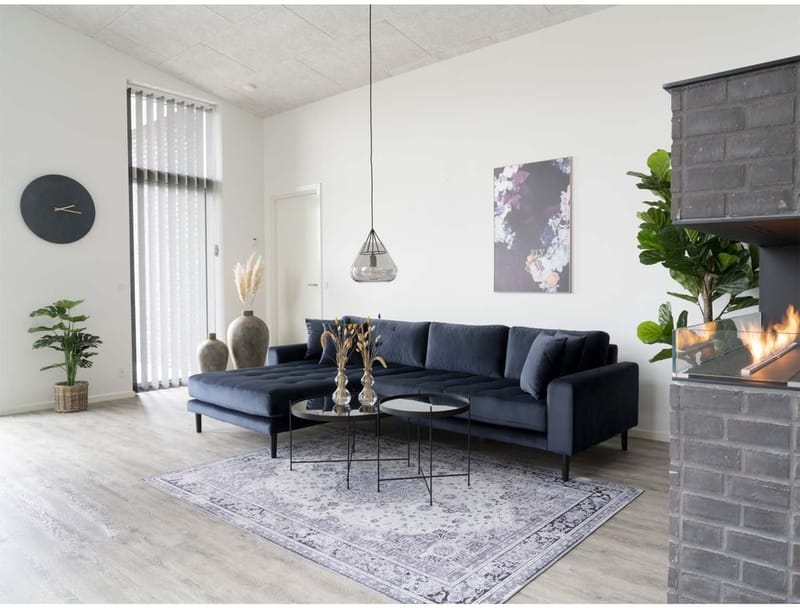 Venezia Soffbord 48 x 48 cm - Stål/glas - Stål/glas - Products - Möbler - Bord & matgrupp - Soffbord