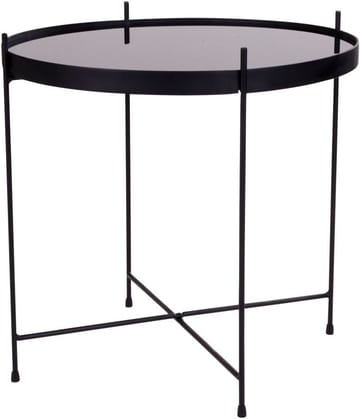 Venezia Soffbord 48 x 48 cm - Stål/glas - Stål/glas - Products - Möbler - Bord & matgrupp - Soffbord