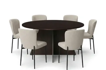 Beige - Mörkbrun
