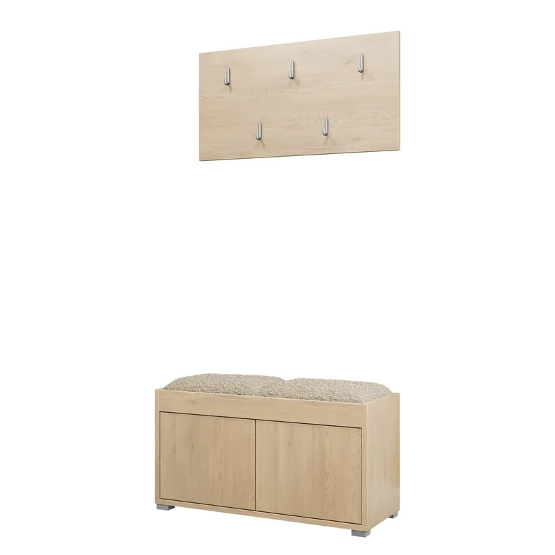 Agawal Hallmöbelset, Brun