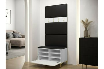 Dunvegan Hallmöbelset 84x46 cm - Vit - Products - Möbler - Hallmöbler - Möbelset för hall & entre