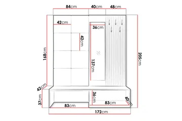 Shaftesbury Hallmöbelset - Products - Möbler - Hallmöbler - Möbelset för hall & entre