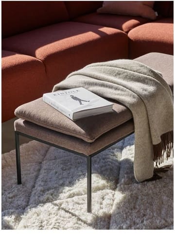 Trouville bänk med dyna - Brun - Brun/svart - Products - Möbler - Hallmöbler - Hallbänk