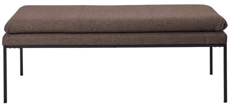 Trouville bänk med dyna - Brun - Brun/svart - Products - Möbler - Hallmöbler - Hallbänk