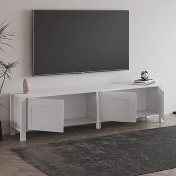 Belor TV-bänk 160x45x35 cm - Vit - Products - Möbler - TV- & Mediamöbler - TV bänk & mediabänk