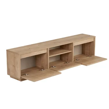 Domar Tv-bänk 160 cm - Sapphire oak - Products - Möbler - TV- & Mediamöbler - TV bänk & mediabänk