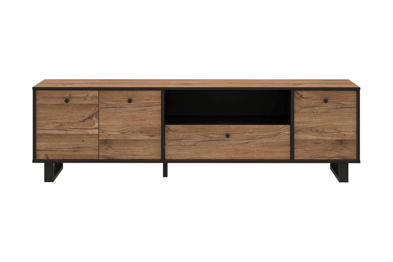 Donmills Tv-bänk 180 cm - Brun/Svart - Products - Möbler - TV- & Mediamöbler - TV bänk & mediabänk