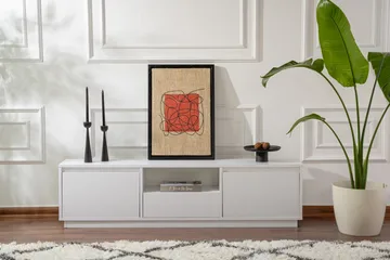 Gulliver Tv-bänk 160 cm - Vit - Products - Möbler - TV- & Mediamöbler - TV bänk & mediabänk