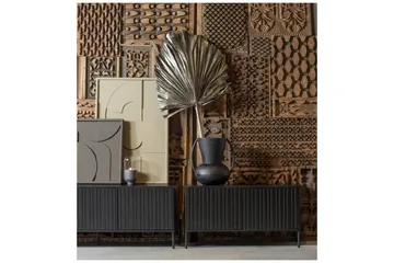 Hemlinge TV-bänk 100 cm - Svart - Products - Möbler - TV- & Mediamöbler - TV bänk & mediabänk