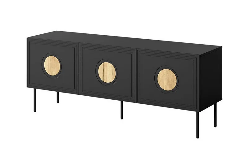 Juniskär Tv-skåp 151 cm, Svart