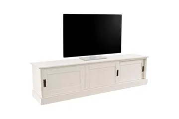 Lowboard Harry Vit - Vit - Products - Möbler - TV- & Mediamöbler - TV bänk & mediabänk