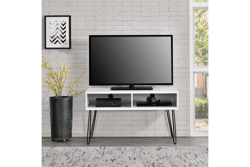 Owen TV-bänk 107x50 cm Vit - Dorel Home - Products - Möbler - TV- & Mediamöbler - TV bänk & mediabänk