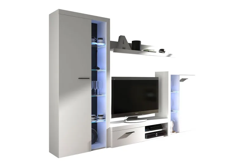 Rumba TV-möbelset - Vit - Products - Möbler - TV- & Mediamöbler - TV-möbelset