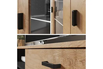 Ruskelsby TV-bänk 140 cm Black - Products - Möbler - TV- & Mediamöbler - TV bänk & mediabänk