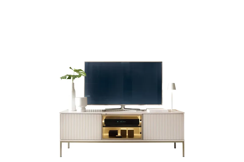 Tenorio Tv-bänk 154 cm, Beige