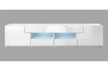 Toreno Tv-bänk 208 cm - Vit - Products - Möbler - TV- & Mediamöbler - TV bänk & mediabänk