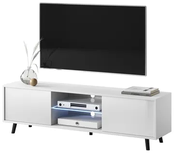 Vipan Tv-bänk 140 cm - Vit - Products - Möbler - TV- & Mediamöbler - TV bänk & mediabänk
