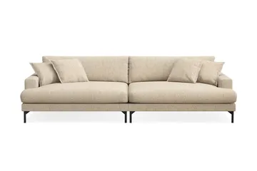 Menard Premium 5-sits Djup Soffa i Chenille - Beige - Products - Möbler - Soffa