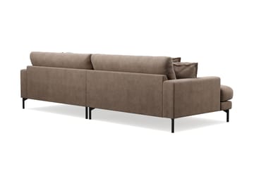 Menard Premium 5-sits Djup Soffa i Tyg - Brun - Products - Möbler - Soffa
