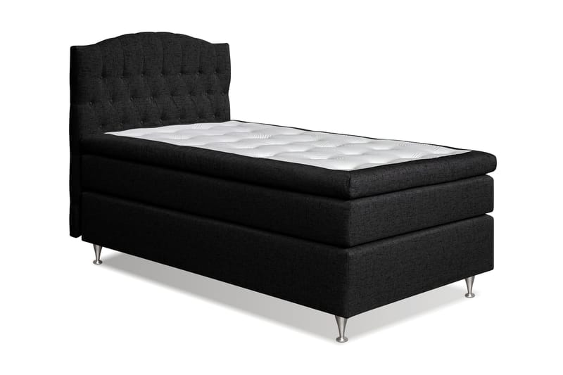 Belda Kontinentalsäng 120x200Medium - Svart - Products - Möbler - Säng - Enkelsäng