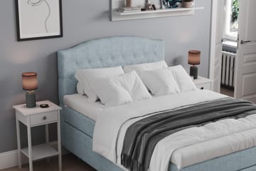 Belda Sängpaket 120x200 Medium - Ljusblå - Products - Möbler - Säng - Enkelsäng