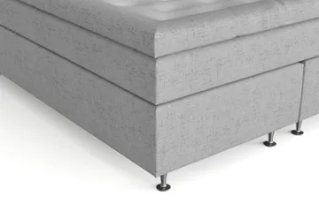 Belda Sängpaket 160x200 Fast - Ljusgrå - Products - Möbler - Säng - Kontinentalsäng