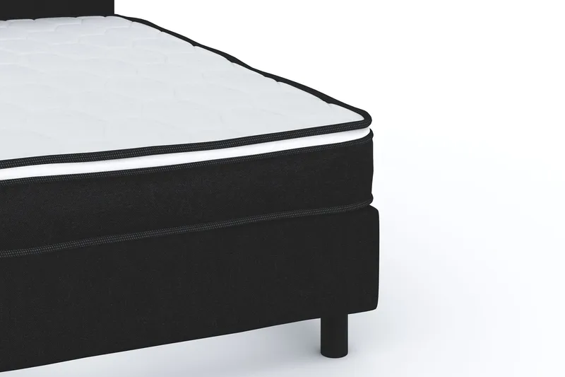 Billingen Komplett Sängpaket 90x200 cm - Svart - Products - Möbler - Säng - Kontinentalsäng