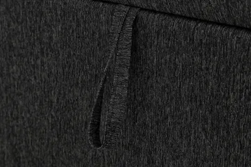 Boxy Box Bed 160x200 cm - Svart/Grå - Products - Möbler - Säng - Säng med förvaring