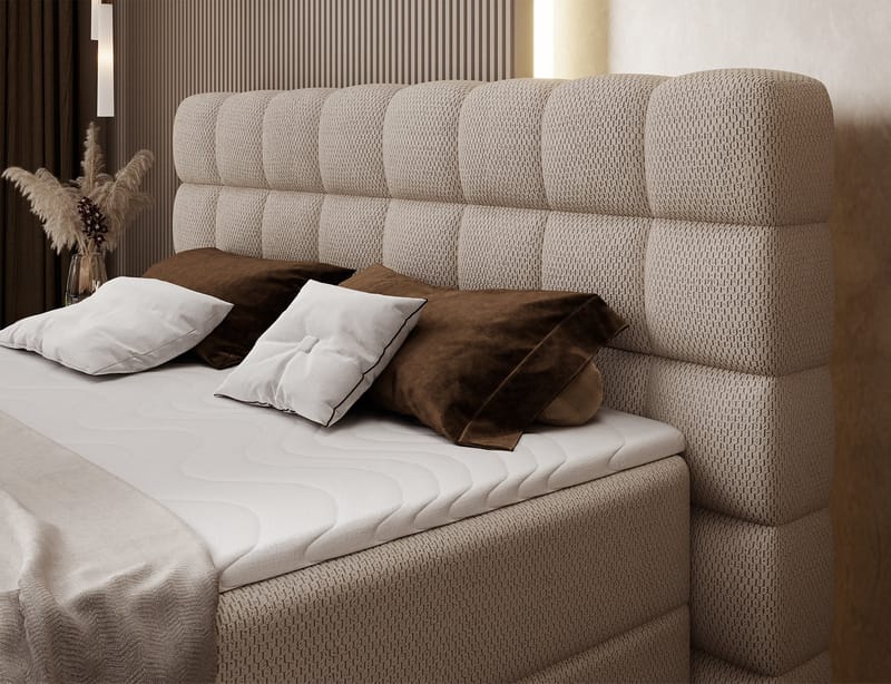 Camma Sängpaket Kontinentalsäng med förvaring 160x200 cm - Calmora 18 - Products - Möbler - Säng - Säng med förvaring