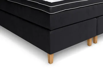 Celine Kontinentalsäng 160x200cm - Svart/Sammet - Products - Möbler - Säng - Kontinentalsäng