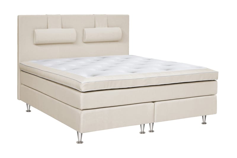 Charleston Kontinentalsäng 160x200 Fast Valbar Malaga, Malaga Beige