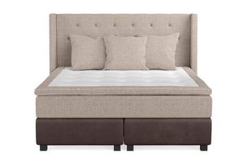 Cuba Kontinentalsäng 160x200 - (+Fler val) Beige/Brun - Products - Möbler - Säng - Kontinentalsäng